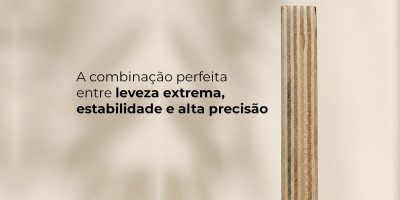 Chapa de Multilaminado Poplar Bonardi com lâminas de Choupo prensadas para marcenaria de alto padrão.