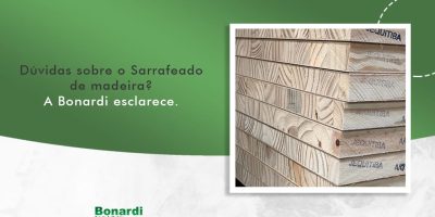 Campanha 7 – BLOG Uma pilha de sarrafeado de madeira