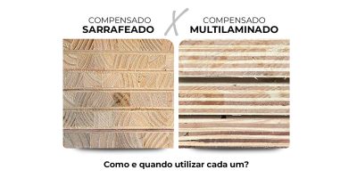 Compensado-Multilaminado-x-Compensado-Sarrafeado Entenda as diferenças entre Compensado Multilaminado e Compensado Sarrafeado: aplicações, benefícios e a melhor escolha para seu projeto